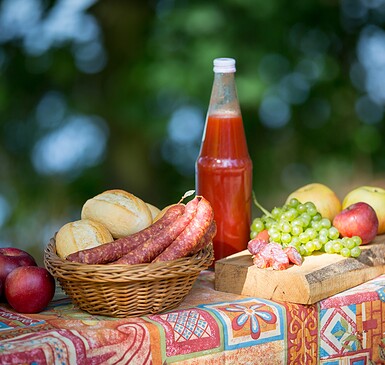 Petershagener Marme-"Lädchen" (jams and marmelades)