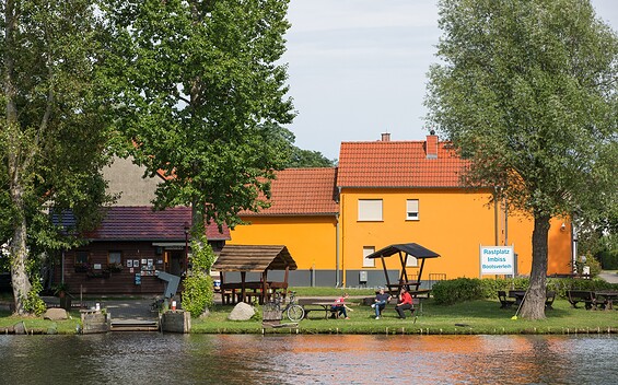 Fahrrad- und Personenfähre Leißnitz, Foto: Florian Läufer, Lizenz: Seenland Oder-Spree