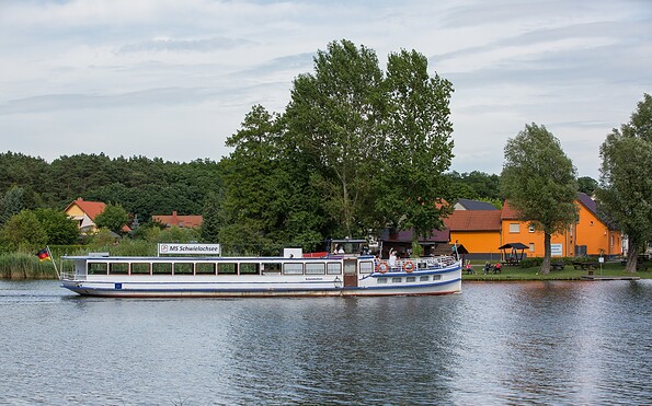 Fahrrad- und Personenfähre Leißnitz, Foto: Florian Läufer, Lizenz: Seenland Oder-Spree