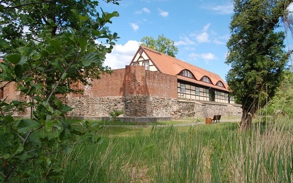 Storkow Castle - castle meadows, Foto: Jenny Jürgens