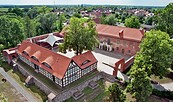 Burg Storkow - Luftaufnahme, Foto: André Emmerich