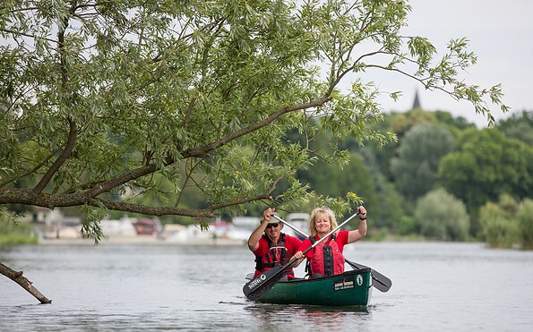 Kanutour auf der Spree bei Beeskow, Foto: Florian Läufer, Lizenz: Seenland Oder-Spree