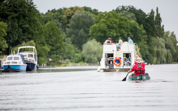 Kanutour auf der Spree bei Beeskow, Foto: Florian Läufer, Lizenz: Seenland Oder-Spree