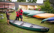 Einweisung Albatros Outdoor Natur- und AktivReisen in Beeskow, Foto: Florian Läufer, Lizenz: Seenland Oder-Spree