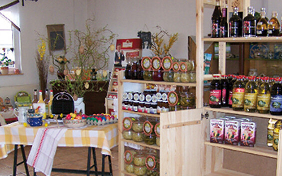 Hofladen "Hutzenstübel" in Hohenstein bei Strausberg, Foto: STIC