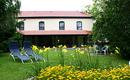 View from the garden Hotel Heinrichshof, Foto: Landhaus Heinrichshof