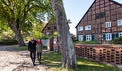 Romantische Fachwerkhäuser in Zwischendeich, Foto: Markus Tiemann, Lizenz: Tourismusverband Prignitz e.V.