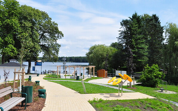 Bürgerpark in Grünheide, Foto: Ariane Kaatz