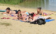 Strand am Kiessee, Foto: Sandra Ziesig