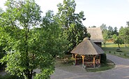 Pavillion auf dem Schlossberghof Burg, Foto: I. Rüffreck (BR Spreewald), Lizenz: LfU Brandenburg