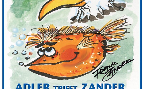 Logo der Radtour am Scharmützelsee &quot;Adler trifft Zander&quot;, Foto: Tourismusverein Scharmützelsee