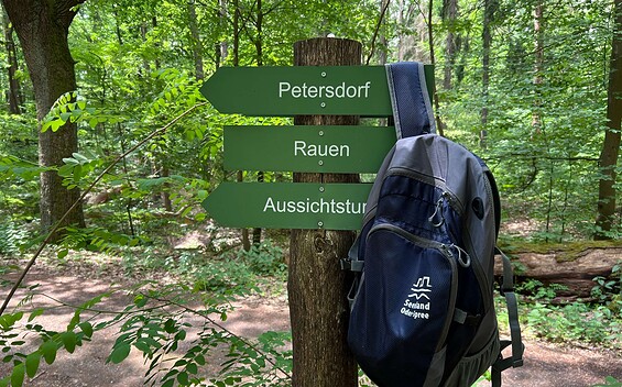 From the "Märkisches Meer" to the "Rauenschen Berge" and back – tour for late riser