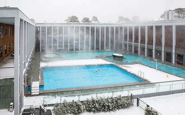 SaarowTherme Außenbereich , Foto: Yorck Maecke , Lizenz: TMB-Fotoarchiv