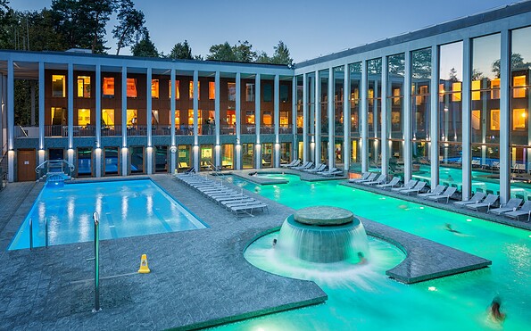 SaarowTherme Außenbereich , Foto: Yorck Maecke , Lizenz: TMB-Fotoarchiv