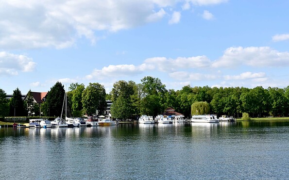 SaarowMarina Fontanepark in Bad Saarow am Scharmützelsee, Foto: Tourismusverein Scharmützelsee