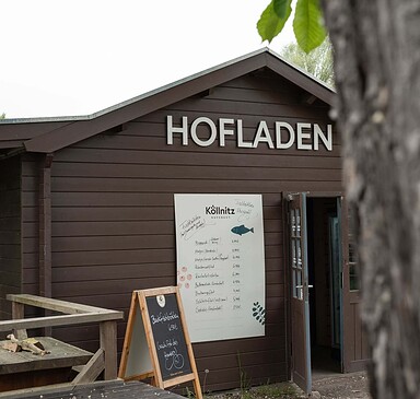 Farm shop of the Naturgut Köllnitz