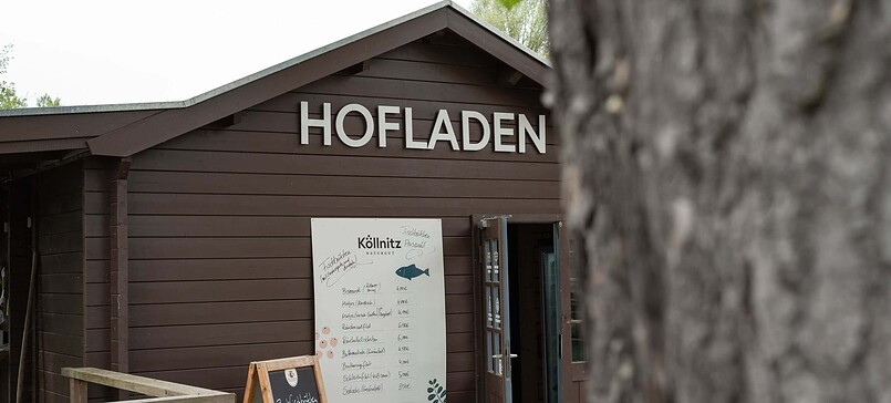 Farm shop of the Naturgut Köllnitz