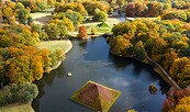 Pyramidenebene im Branitzer Park, Foto: Leo Seidel, Lizenz: Stiftung Fürst Pückler Museum Park und Schloss Branitz