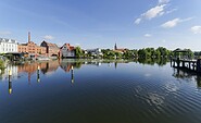 Blick auf die Dominsel, Foto: Ulf Böttcher