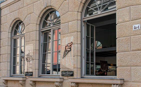 Eiscafé San Giorgio am Alten Markt, Foto:  PMSG, Lizenz:  PMSG