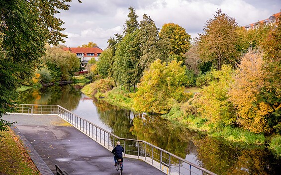 Stadtpromenade Eberswalde, Foto: Torsten Stapel, Lizenz: Stadt Eberswalde