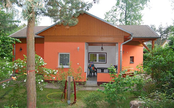 Außenansicht des Ferienhauses, Foto: Ute Adamick