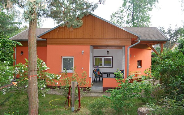 Außenansicht des Ferienhauses, Foto: Ute Adamick