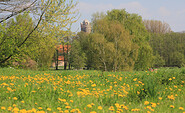 Blick über die &quot;Alte See&quot; auf die Burg Ziesar, Foto: Bansen-Wittig