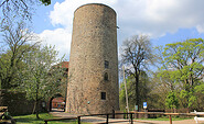 Start ist an der Burg Rabenstein, Foto: Bansen-Wittig