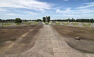 Gedenkstätte und Museum Sachsenhausen: Blick auf das ehemalige Häftlingslager, 2012, Foto: Stiftung Brandenburgische Gedenkstätten , Foto: Friedhelm Hoffmann