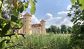 Blick auf das Schloss Rheinsberg, Foto: Itta Olaj, Lizenz: Tourismusverband Ruppiner Seenland