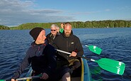 Guided canoe tour on lake Schmölde, Foto: Daniel Uhlig, Lizenz: outdoorVAGABUNDEN UG