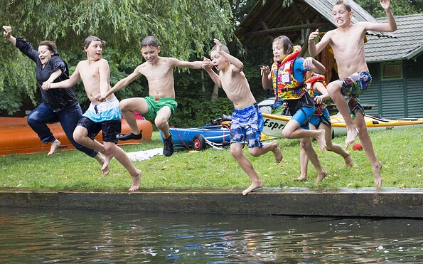 family canoe tour Dahme-Heide-Lake District, Foto: Daniel Uhlig, Lizenz: outdoorVAGABUNDEN UG