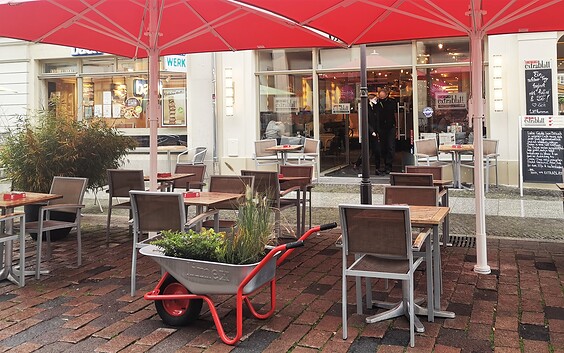 Cafe Extrablatt in Potsdam, Foto: Sophie Jäger, Lizenz: Potsdam Marketing und Service GmbH