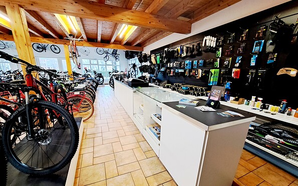 Innenansicht Fahrradhaus Marquardt, Foto: N. Dittrich, Lizenz: Tourismusverband Lausitzer Seenland e.V.
