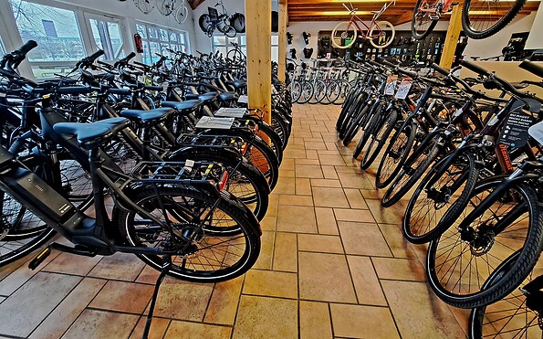 Innenansicht Fahrradhaus Marquardt, Foto: N. Dittrich, Lizenz: Tourismusverband Lausitzer Seenland e.V.