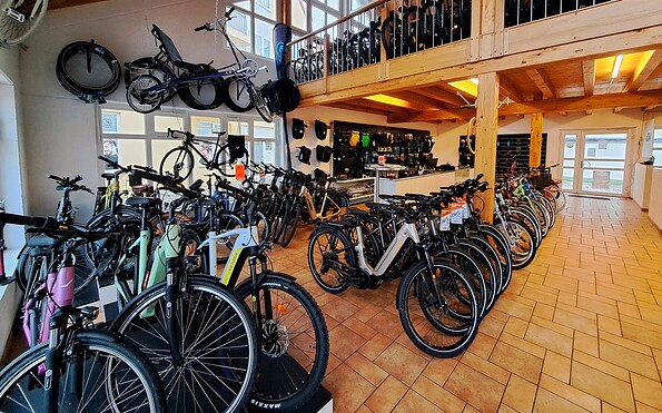 Innenansicht Fahrradhaus Marquardt, Foto: N. Dittrich, Lizenz: Tourismusverband Lausitzer Seenland e.V.