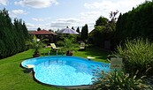Outdoor pool from the holiday home, Foto: Frank Albers, Lizenz: Frank Albers