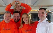 Bärwalder Seelust Crew - Unser Team am See, Foto: Jannis Koppatsch - LiberTec Görlitz, Lizenz: Bärwalder Schiffs GmbH
