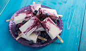 Cheesecake Blaubeere California Pops, Foto: two in one production UG