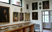 Schlossmuseum Schloss Meyenburg - Abschnitt zur Geschichte der Familie von Rohr, Foto: Freundeskreises Schloss Meyenburg e.V.