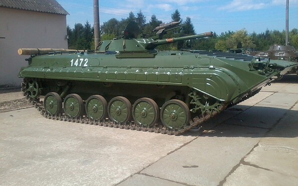 Panzerfunfahrschule – BMP-1, Foto: Jörg Heyse