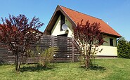 Ferienhaus Neuenhagen Außenansicht – ein Ferienhaus mit Garten, Foto: Seenland Oder-Spree