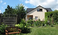 Ferienwohnung Oderbruch Außenansicht – ein Haus mit Garten , Foto: Seenland Oder-Spree