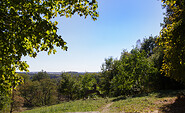 Blick vom Apfelberg auf das Kunstwerk &quot;Die Jagd&quot;, Foto: Bansen-Wittig