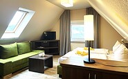 Flat with double bed and sofa bed, Foto: Ulrike Haselbauer, Lizenz: Tourismusverband Lausitzer Seenland e.V.
