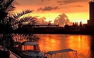 Sonnenuntergang, Foto: Stadtmarina Brandenburg