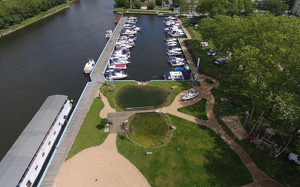 Bootsliegeplätze, Foto: Stadtmarina Brandenburg