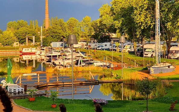 Aussenanlage, Foto: Stadtmarina Brandenburg