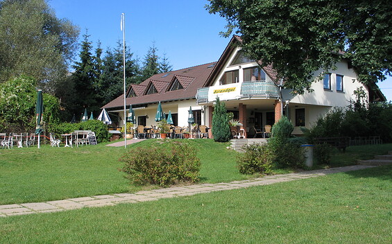 Eiscafé Strandgut, Foto: Tourismusverband Havelland, Lizenz: Tourismusverband Havelland